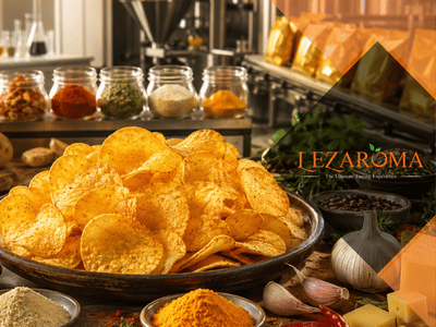 تطوير نكهات الشيبس وتوابل البطاطس مع Lezaroma لبناء منتجات أكثر جاذبية واستقرارًا في الأسواق