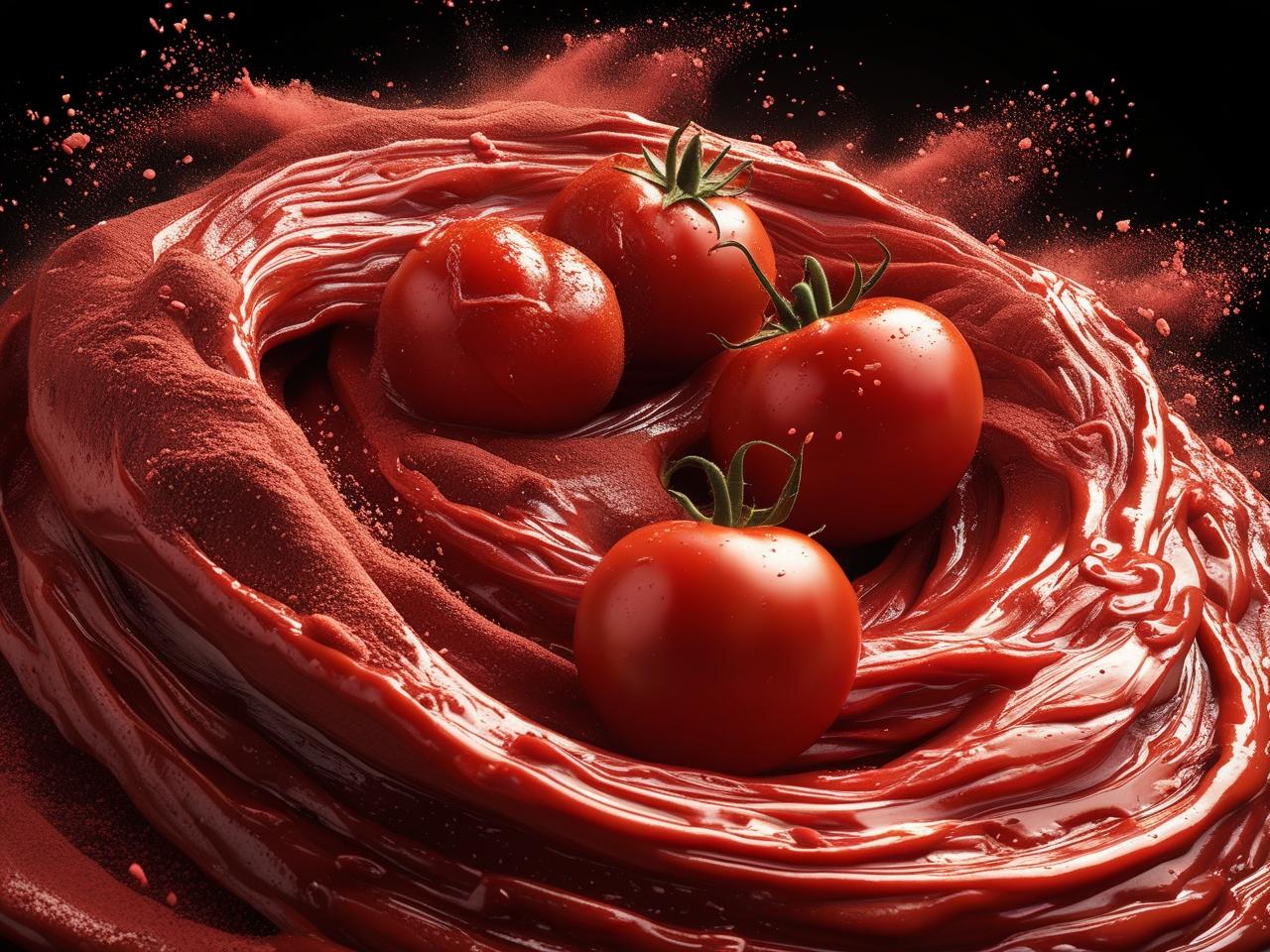 نكهة الطماطم تمنح مزيجًا طبيعيًا من الحلاوة والحموضة المنعشة، مع لمسة طازجة غنية تعكس طعم الطماطم الناضجة، مما يجعلها أساسًا مثاليًا لإضافة العمق واللذة في مختلف الأطعمة.